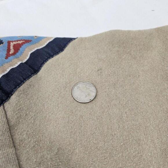 Vintage 80s Aztec Southwestern Bandana Sweatshirt Jerzees Womens Size M - Picture 10 of 15